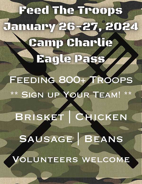 2024 Feed The Troops Texas VFW BBQ Teams