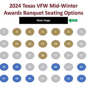 2024 Texas VFW Mid-Winter Conference Awards Banquet Ticket