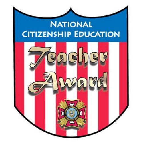 vfw national citizenship education teacher award program