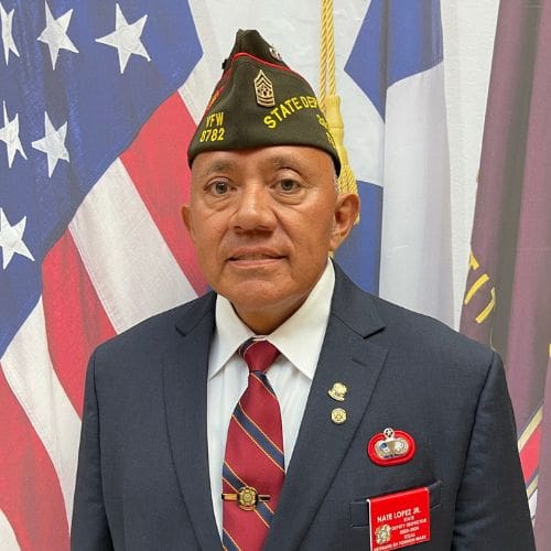 department of texas vfw deputy state inspector nate lopez jr.