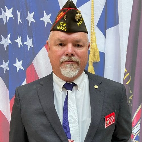 department of texas vfw immediate past state commander lynn toomer