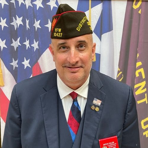 department of texas vfw district 28 commander mitch fuller