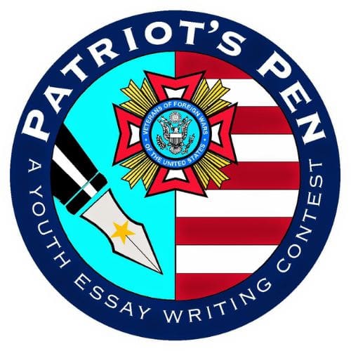 Texas VFW patriots pen program logo