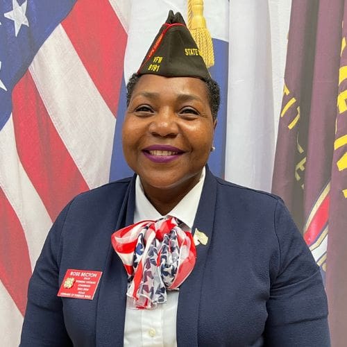 womens veterans chair rose becton