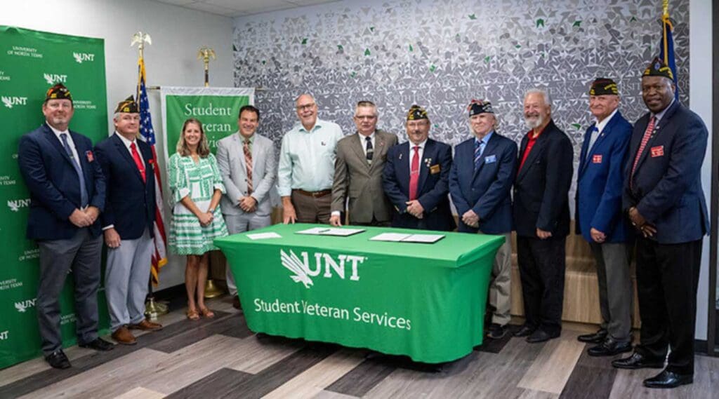 VFW and UNT Mean Green Announces Veteran Scholarship Agreement